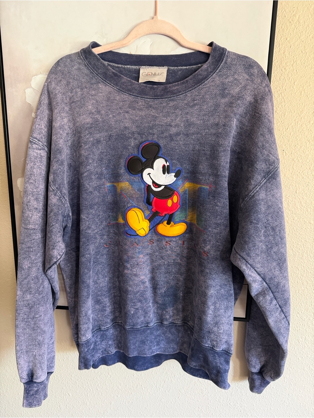 Vintage Disney Parks Mickey Mouse crewneck sweatshirt